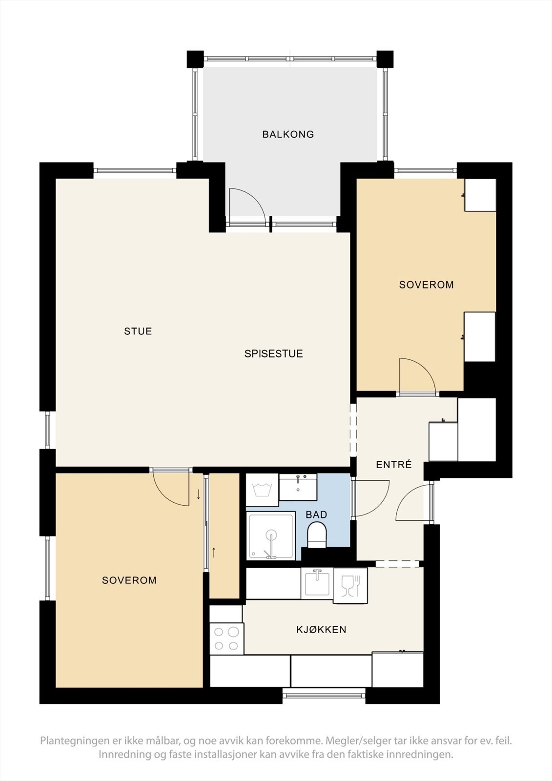 Plantegning. Galleribilde