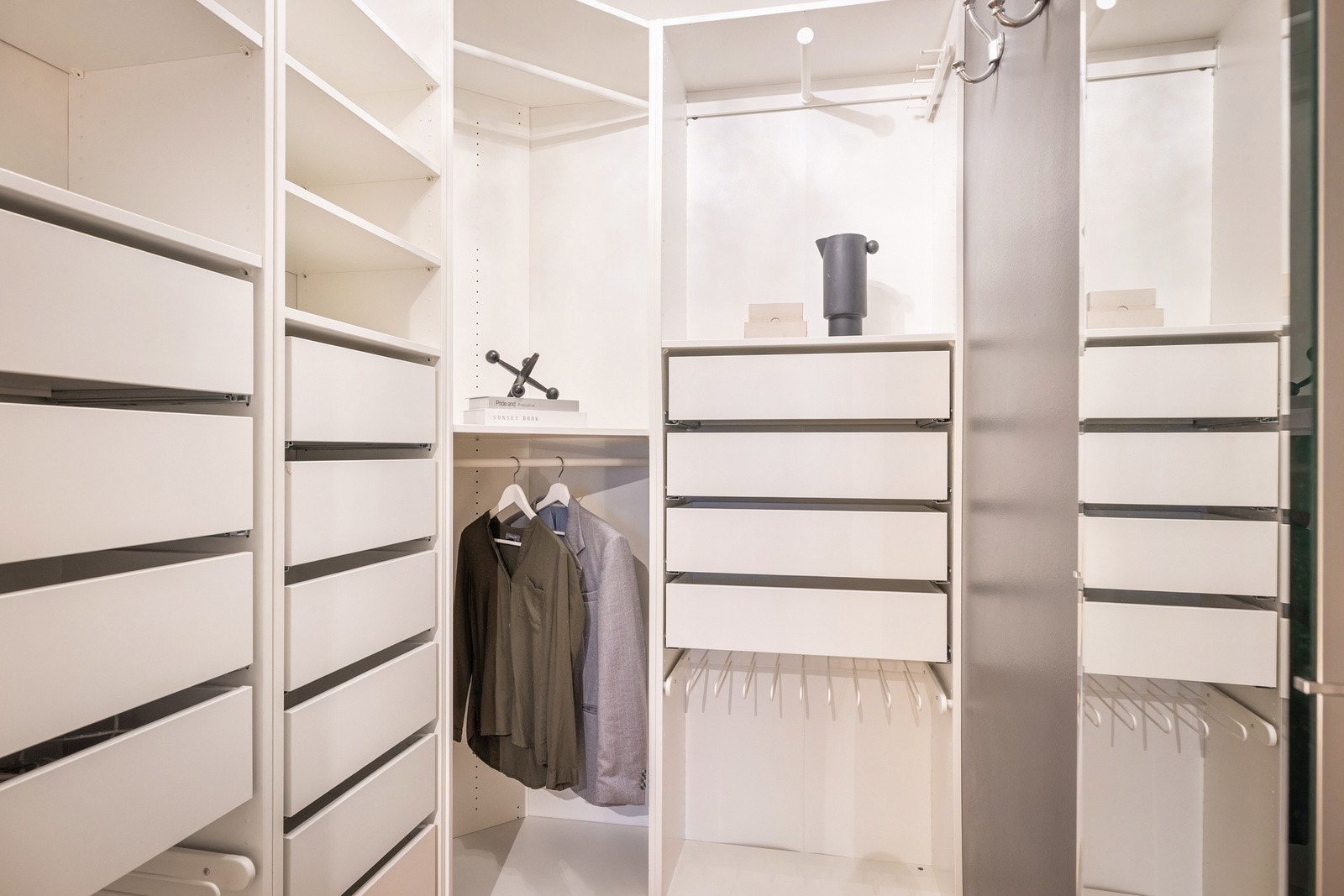 Omkledningsrom. Galleribilde