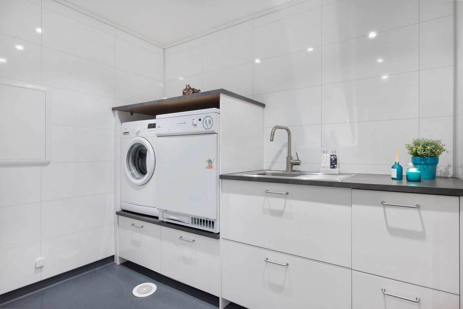 Vaskerommet ble pusset opp i 2020 Galleribilde