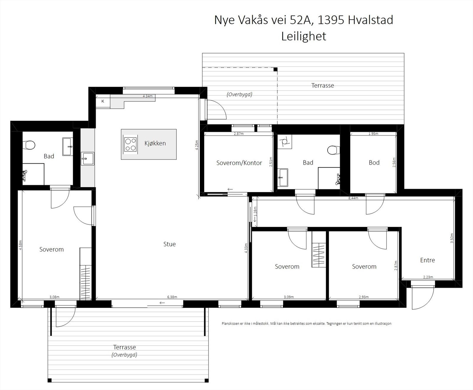 Plantegning. Galleribilde