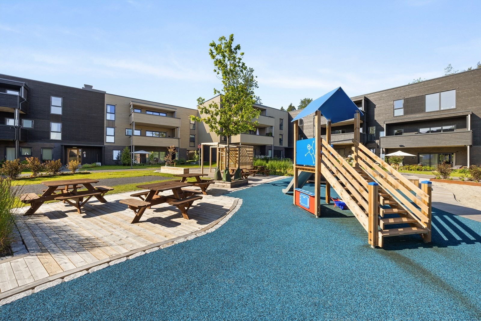 Flott opparbeidede fellesområder. Galleribilde