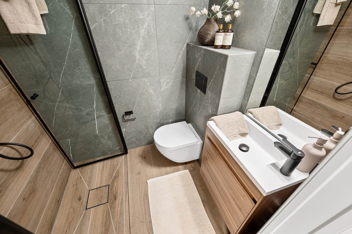 Nyrenovert bad Galleribilde