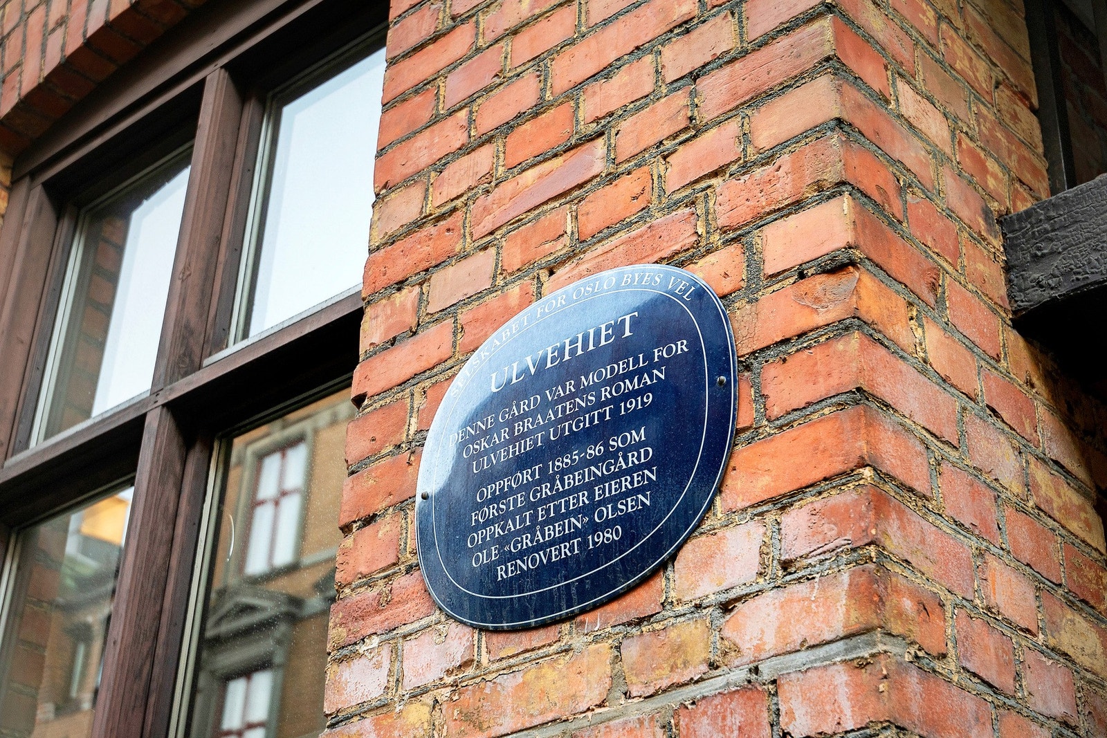 Historisk bygård sentralt i Oslo. Galleribilde