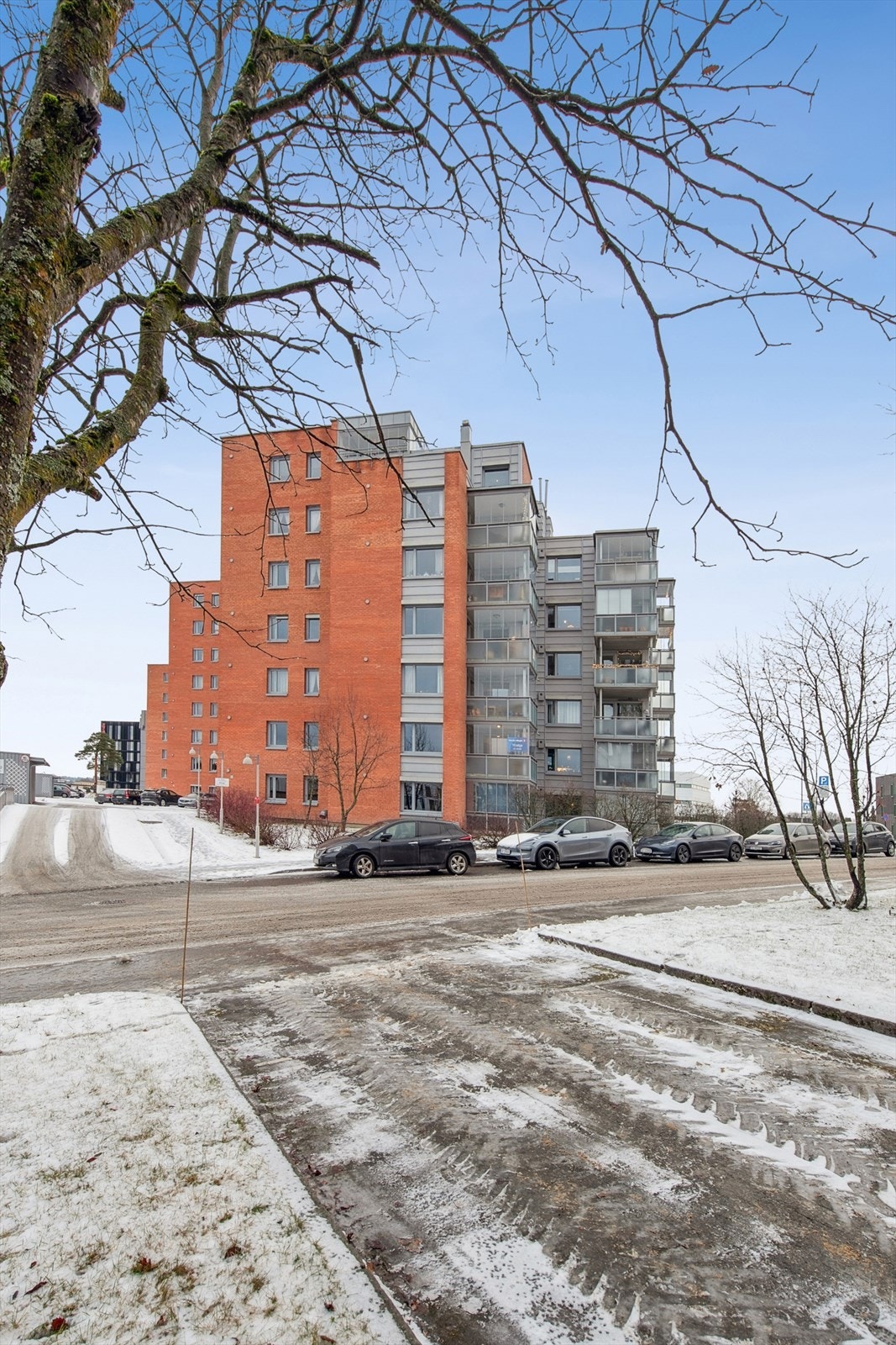 Fasade Anne Diesens veg 10. Galleribilde