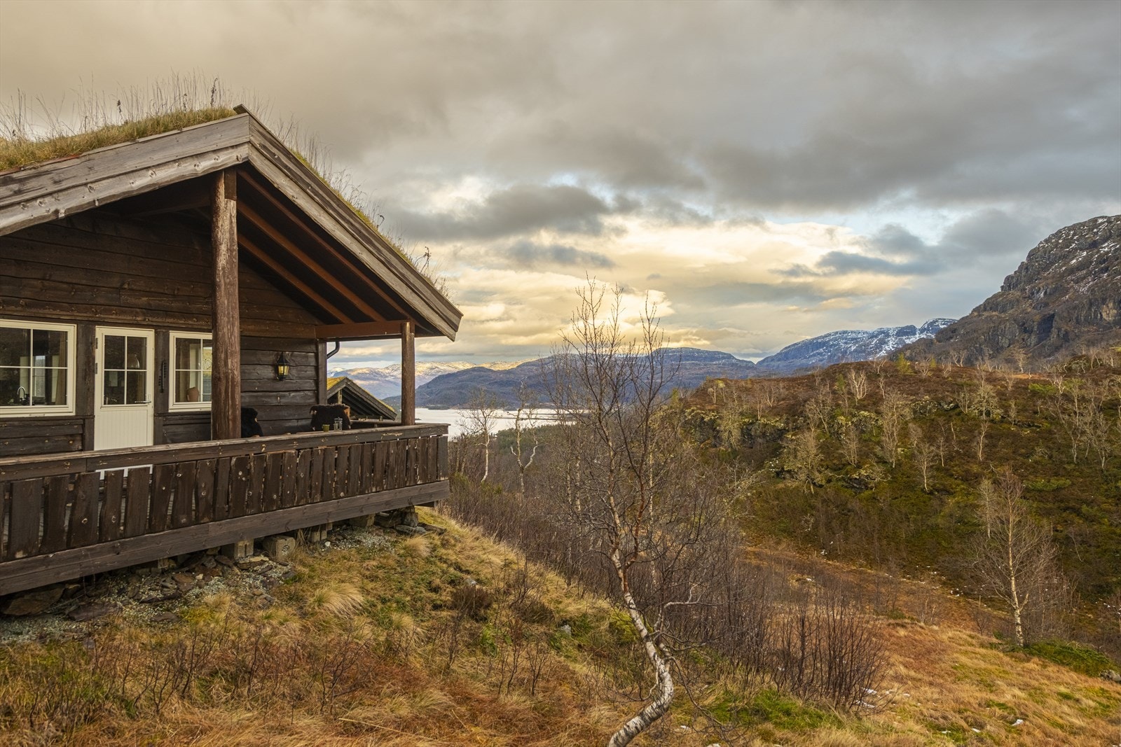 Kort gangavstand til flotte turområdet og naturopplevelser året rundt. Galleribilde