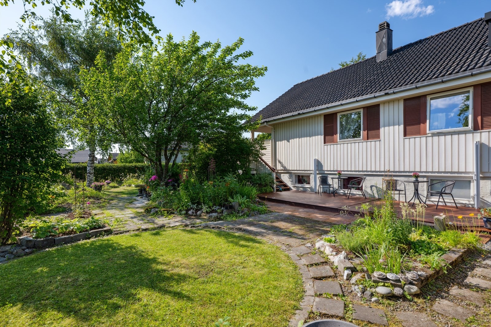 Usjenert uteområde hvor en virkelig kan finne roen. Galleribilde