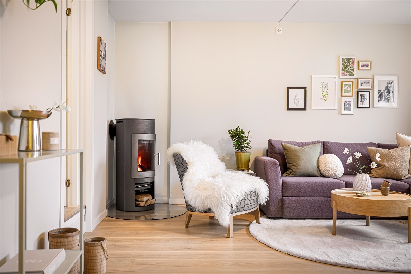 Vedovn gir ekstra komfort og hygge Galleribilde