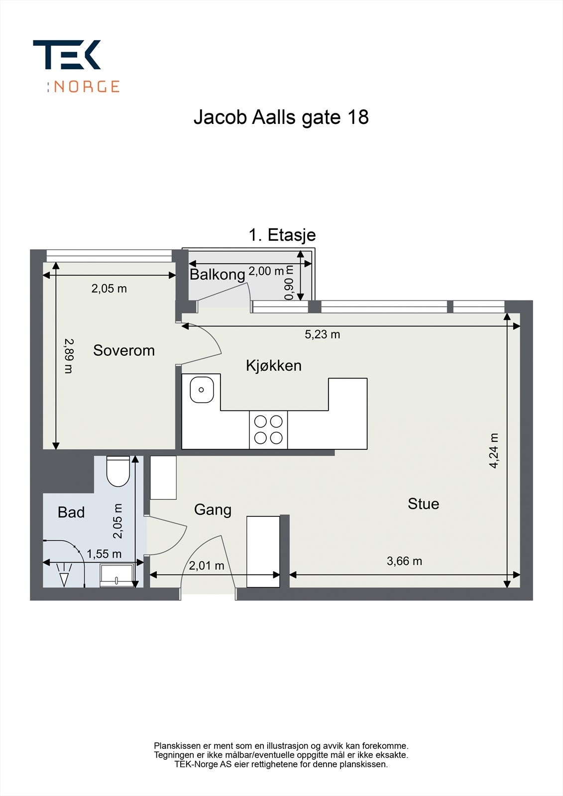 Plantegning. Galleribilde