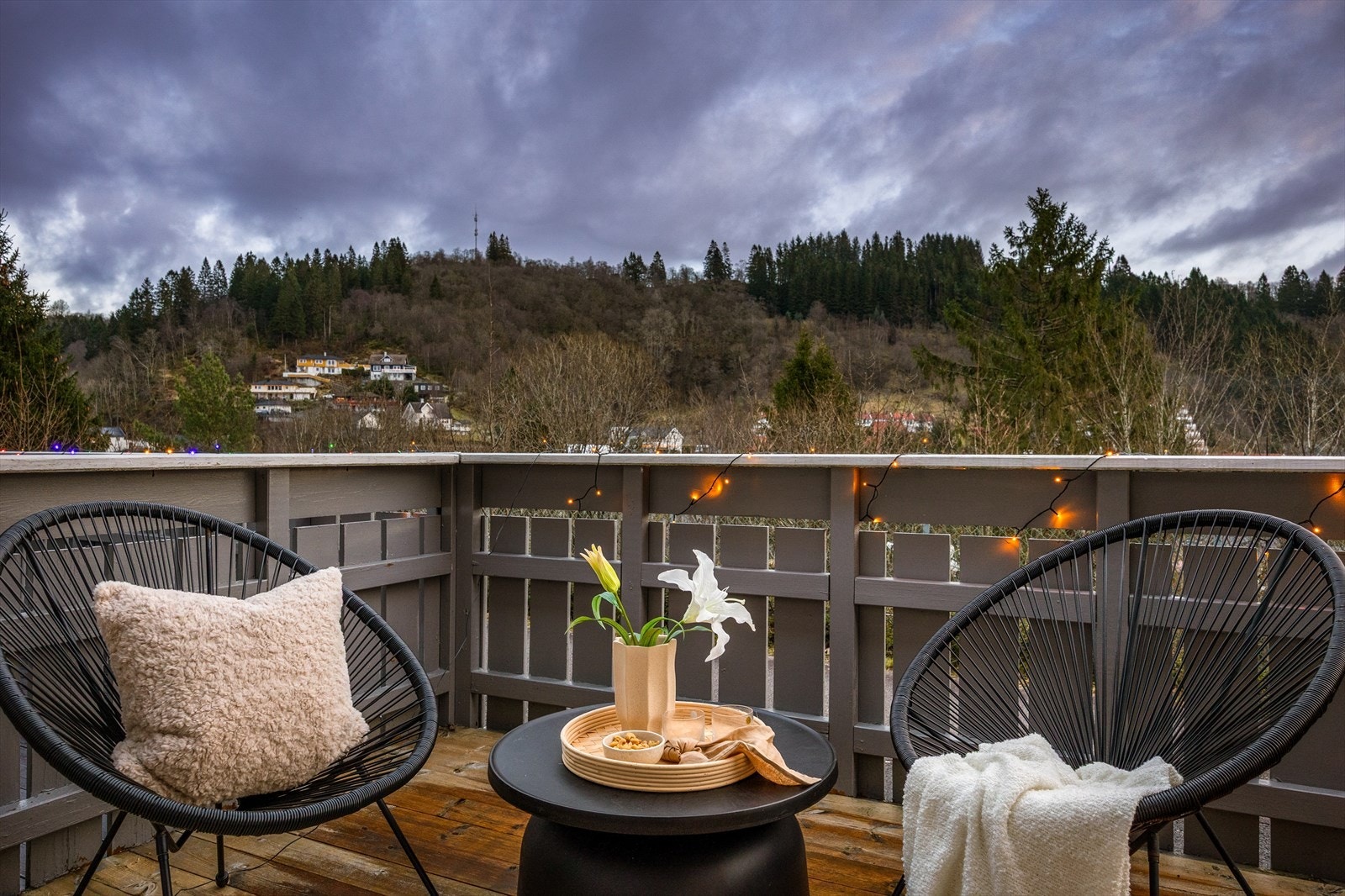 Her er det plass til å møblere i flere soner, og perfekt om du har husdyr. Galleribilde