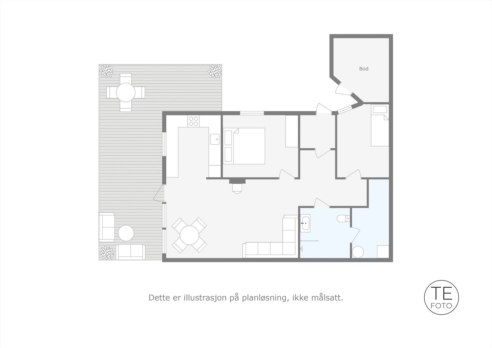 Plantegning. Galleribilde