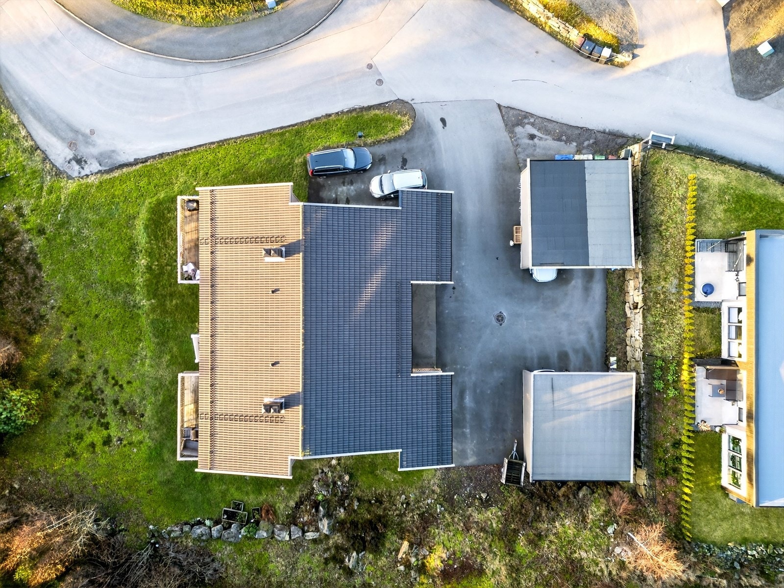 Dronefoto Galleribilde