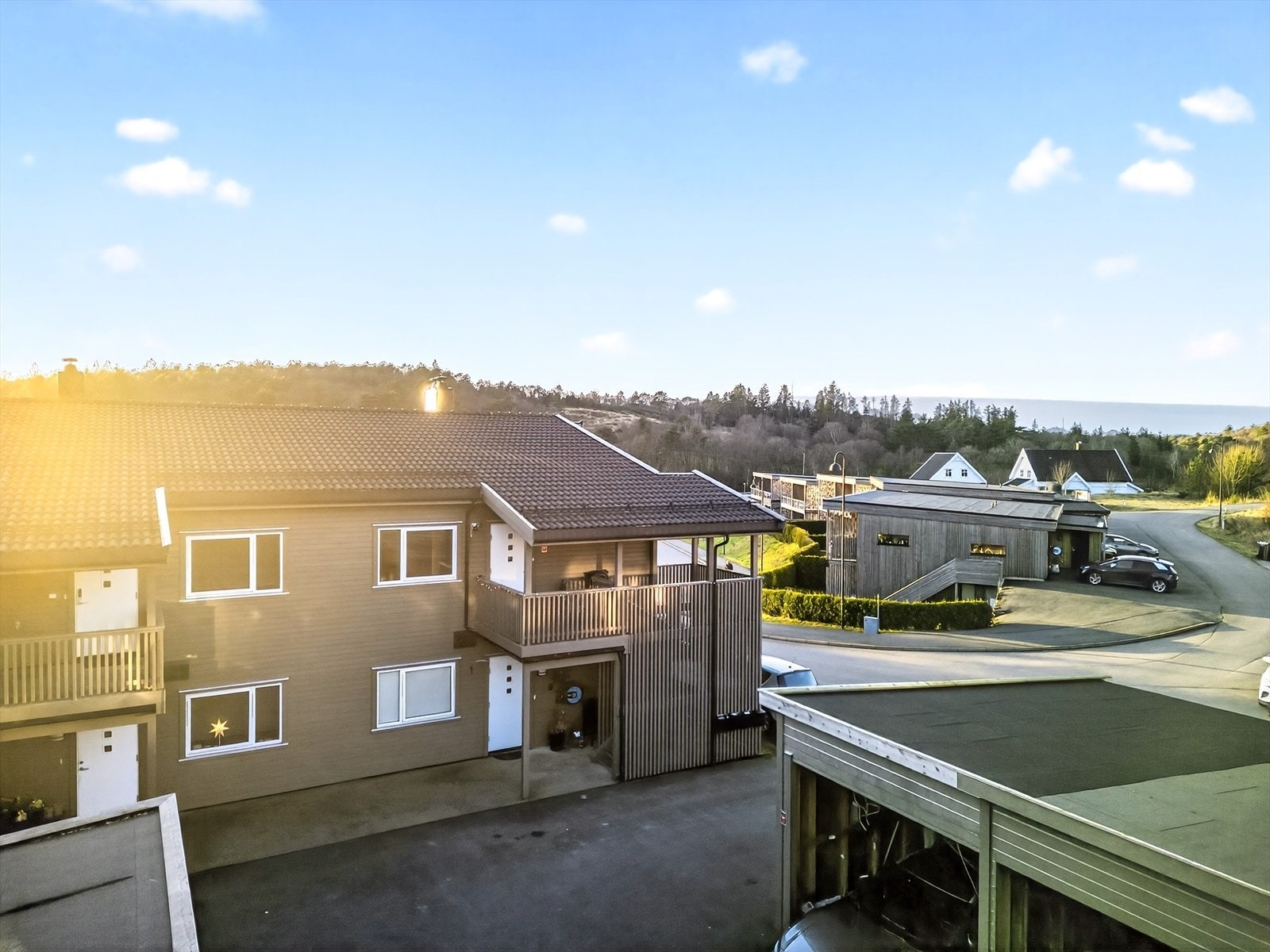 Dronefoto Galleribilde