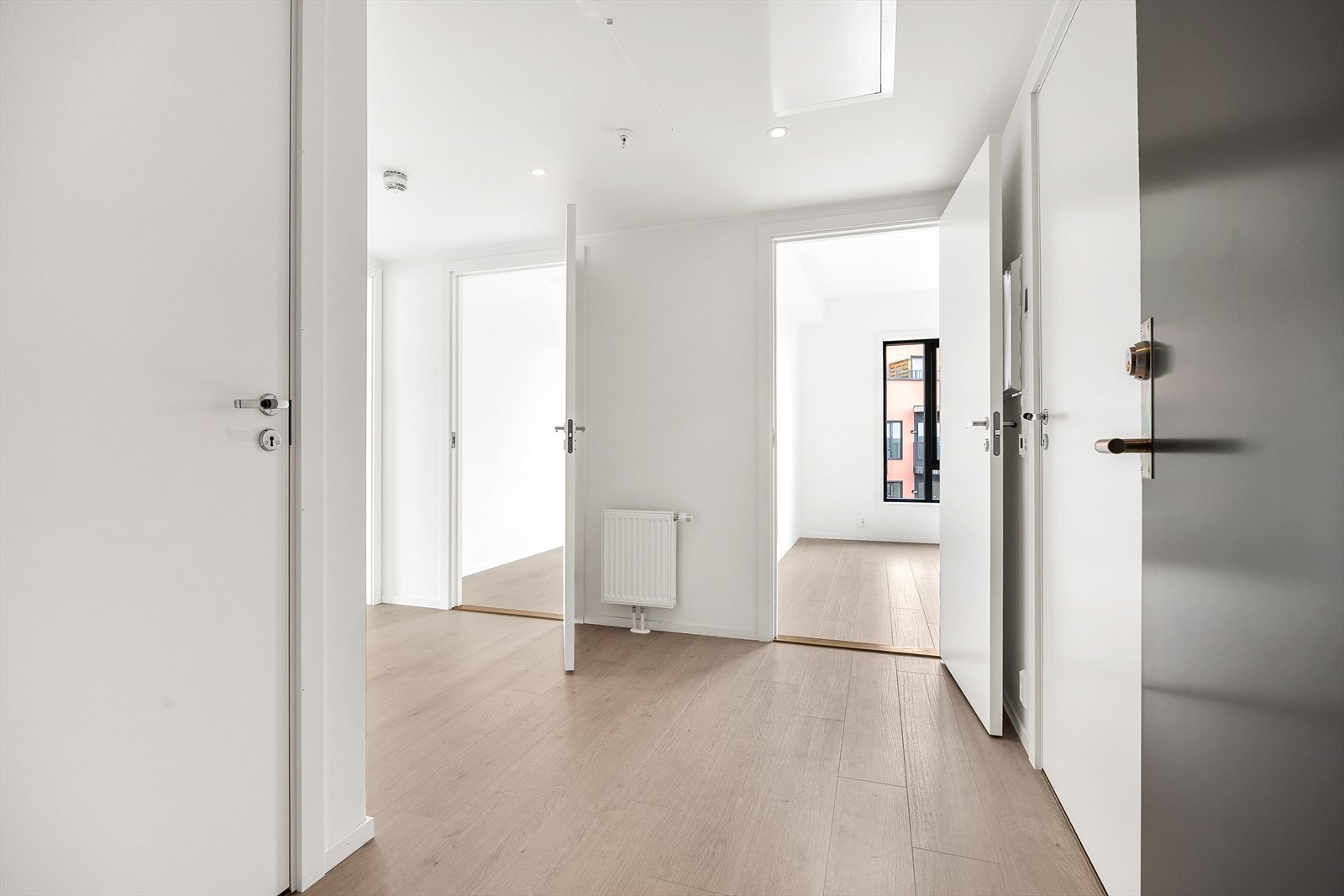 Entréen og gangen binder sammen rommene på en effektiv måte. Galleribilde