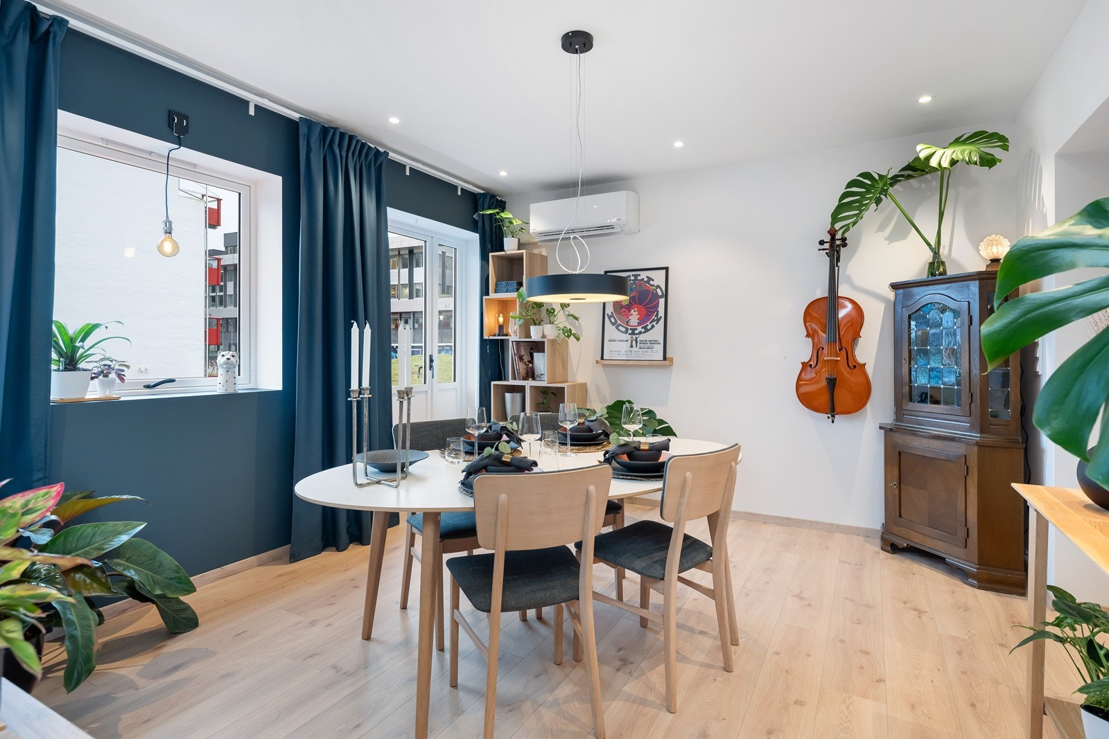 Ved oppussingen i 2020 ble leiligheten etterisolert og det elektriske anlegget skiftet Galleribilde