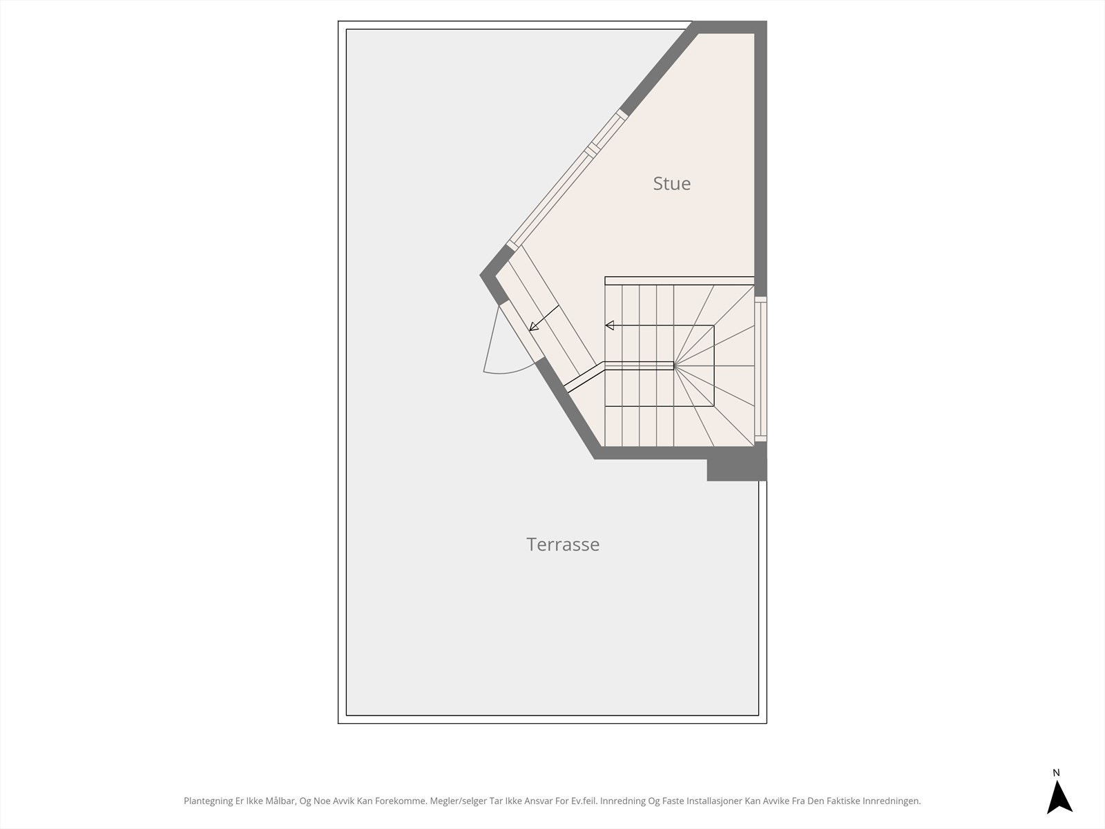 Plantegning 3. etasje Galleribilde
