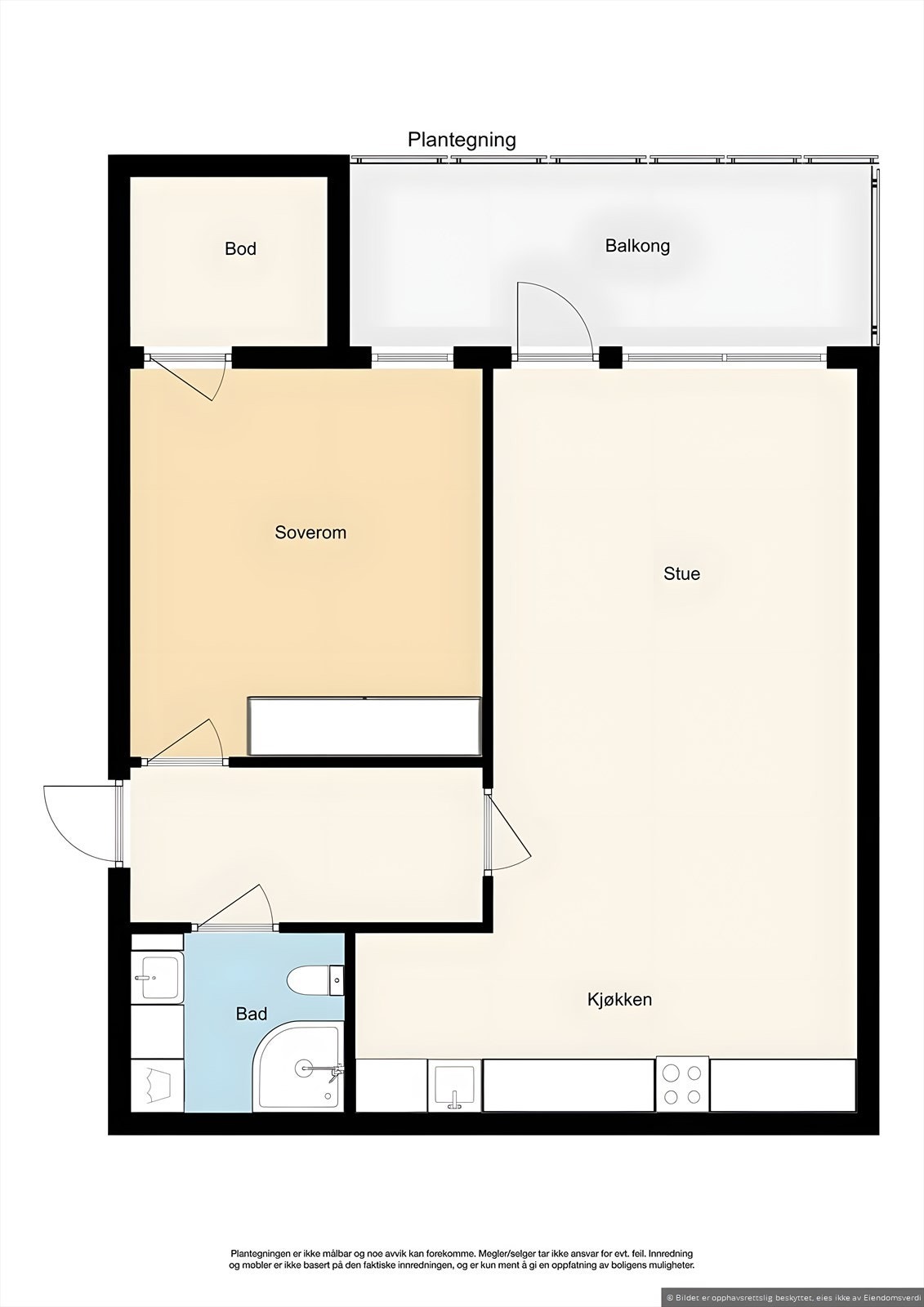 Plantegning 2. etasje. Galleribilde