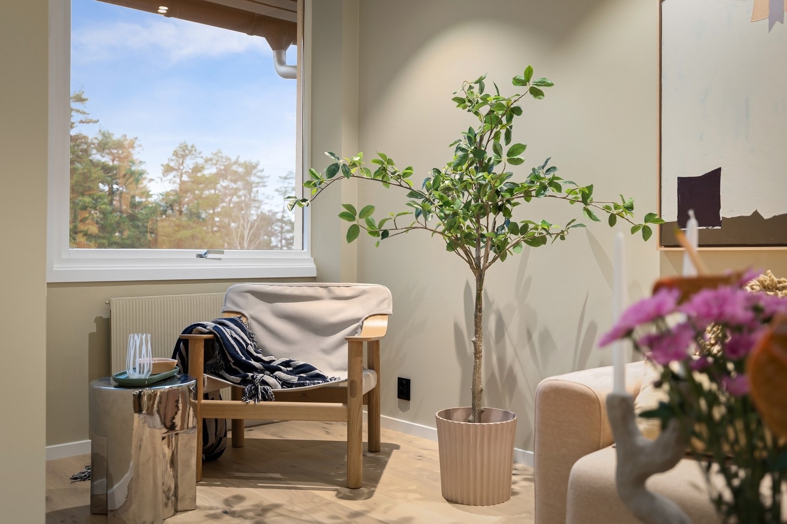 Herlig utsikt i flere retninger Galleribilde