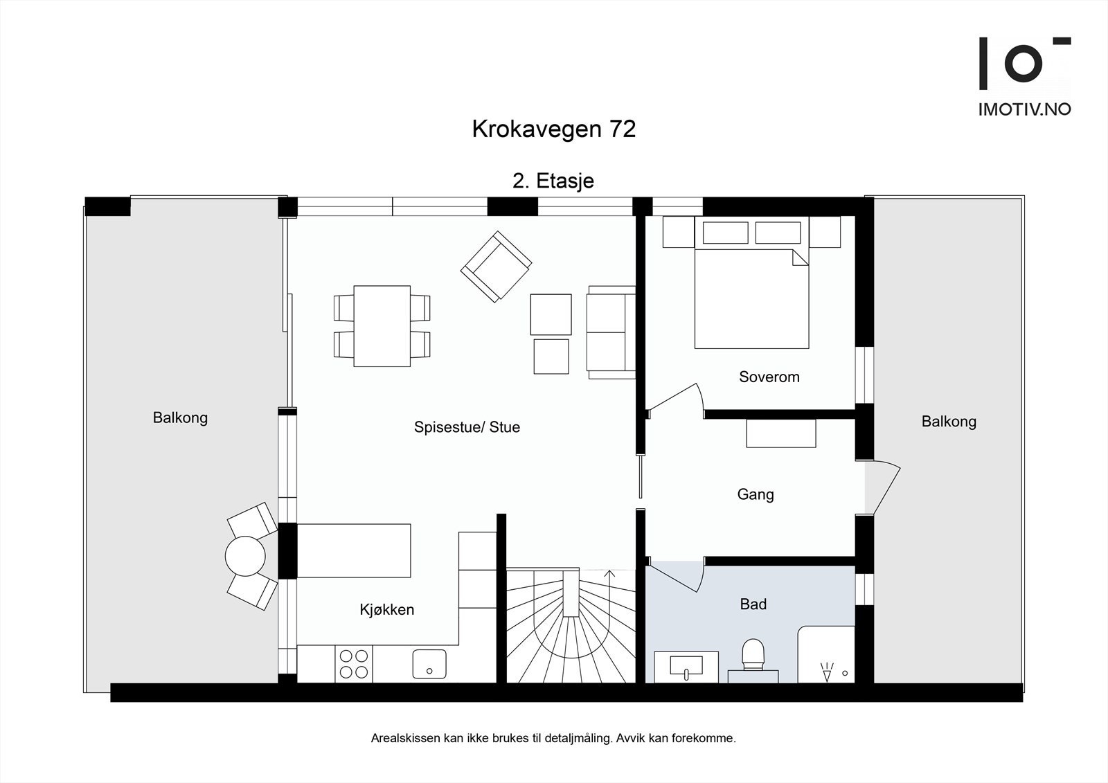 Plantegning 2. etasje. Galleribilde