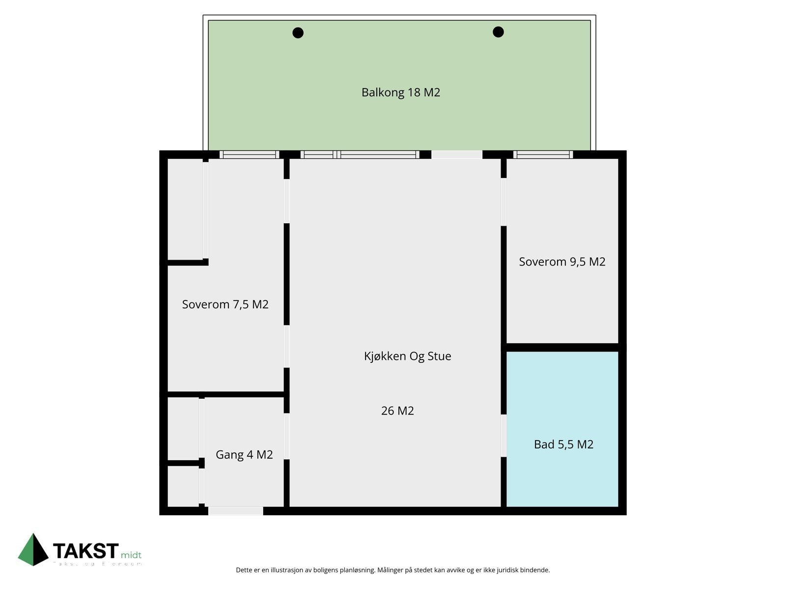 Planskisse Galleribilde