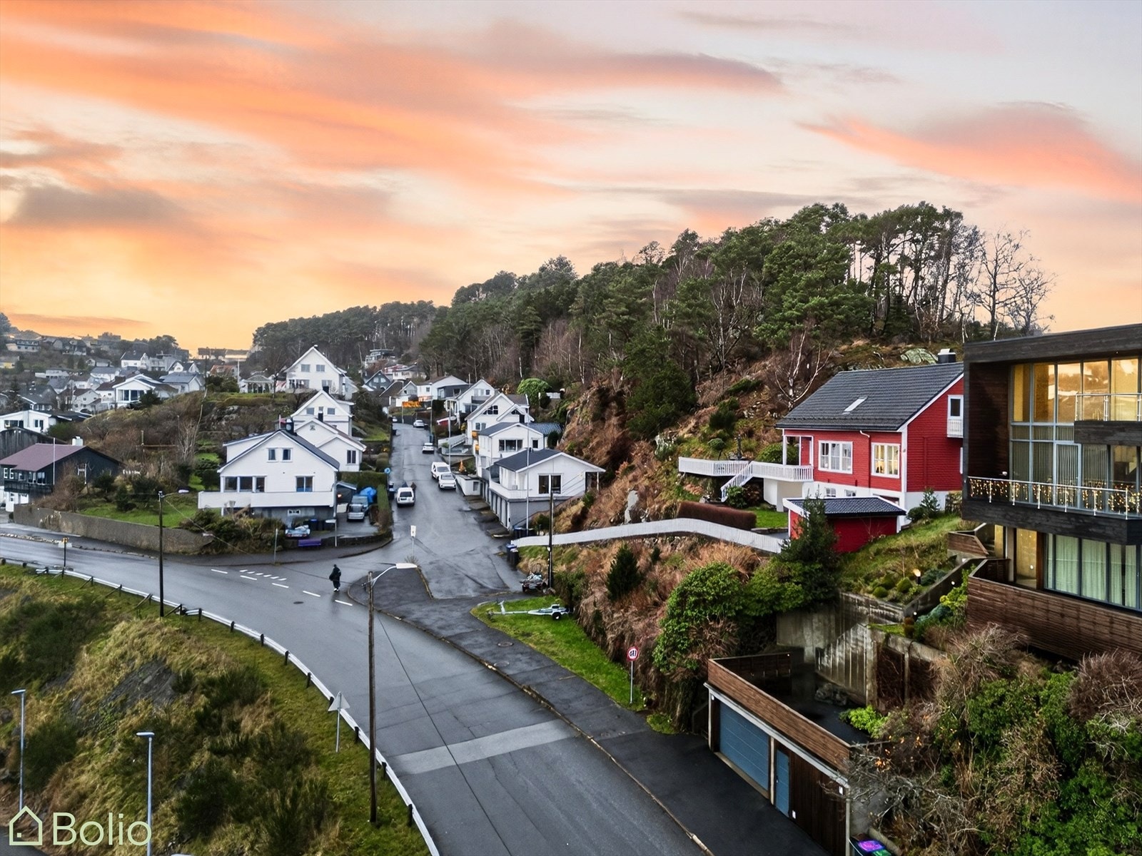 Dronefoto Galleribilde