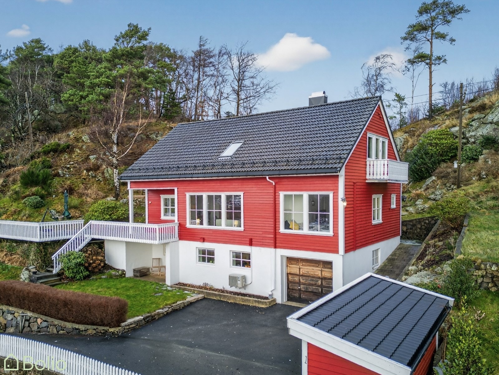 Dronefoto Galleribilde