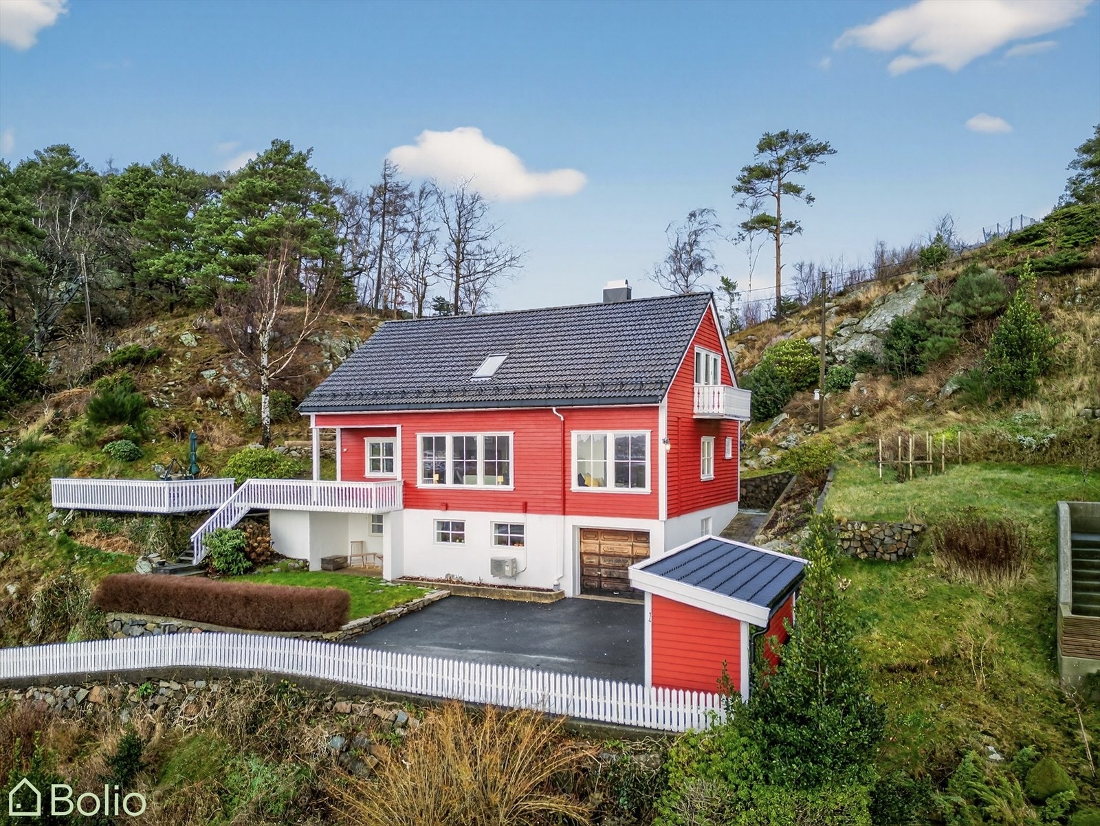 Dronefoto Galleribilde