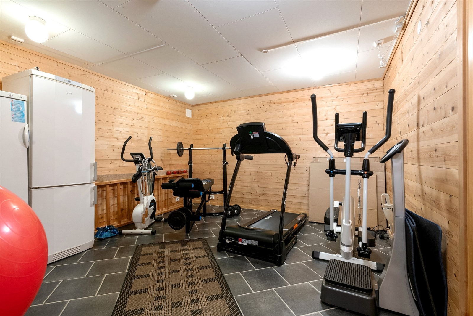 Trimrom i underetasjen Galleribilde