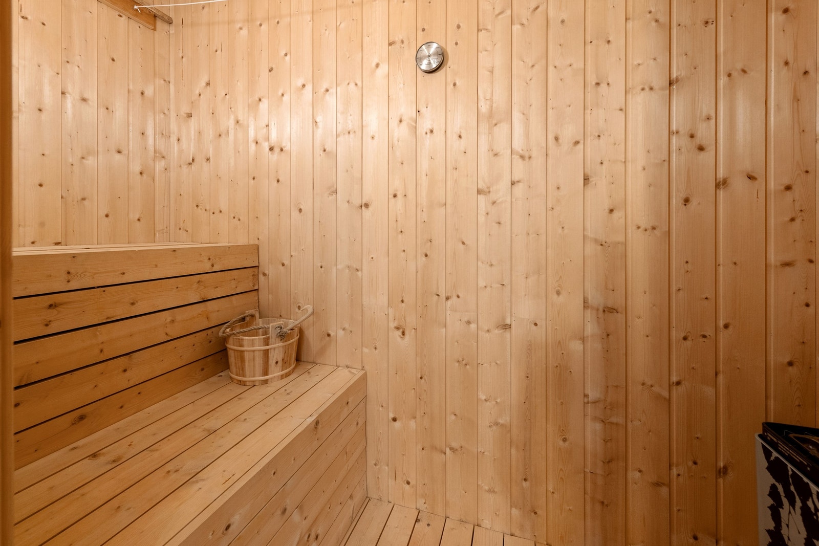 Badstue med tilkomst fra bad Galleribilde