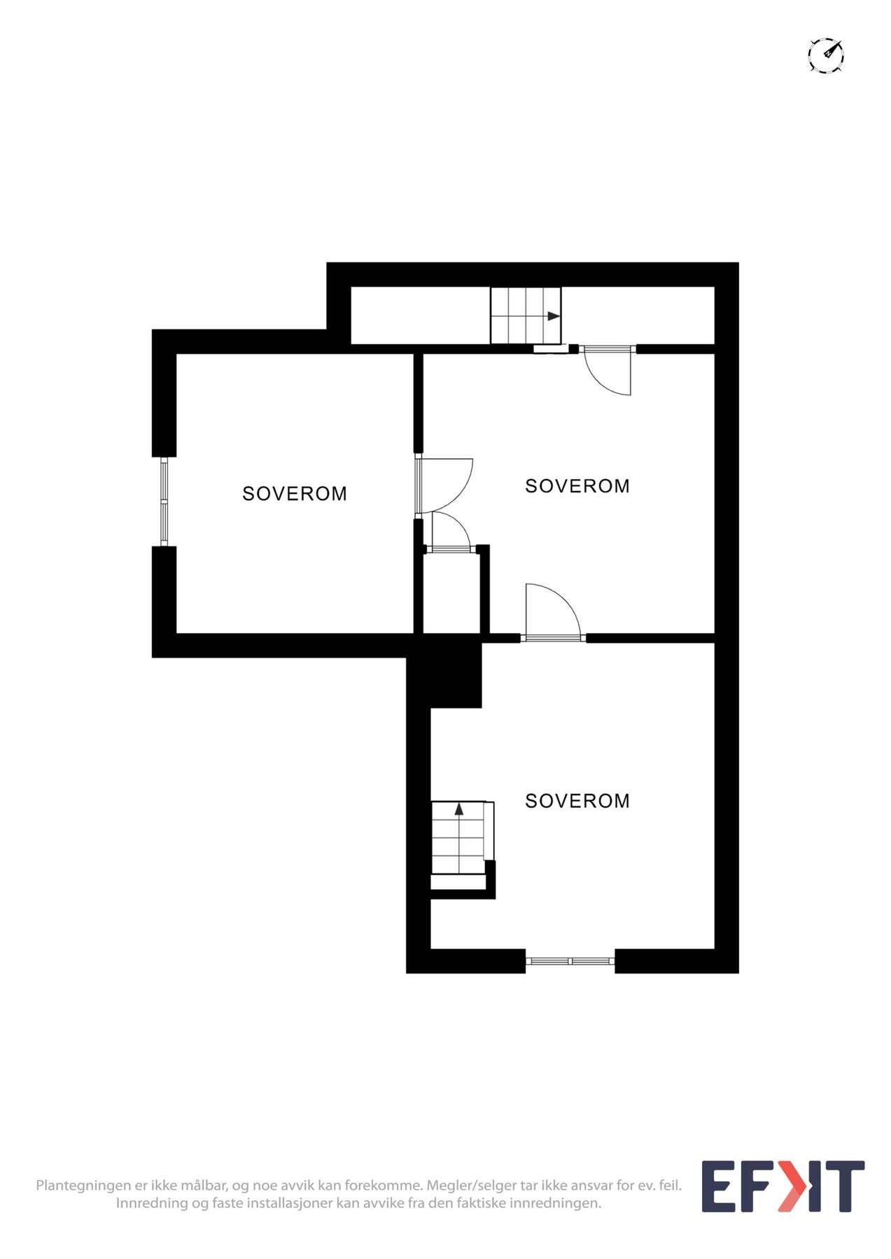 2D Plantegning - Loft. Galleribilde