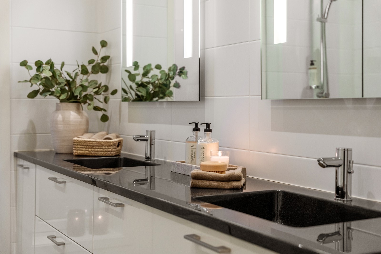 Detaljbilde av bad i 2 etasje Galleribilde