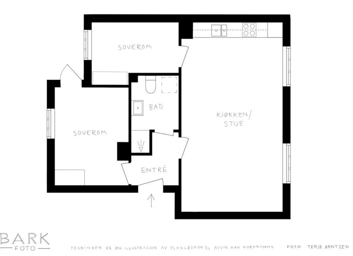 Planløsning Galleribilde