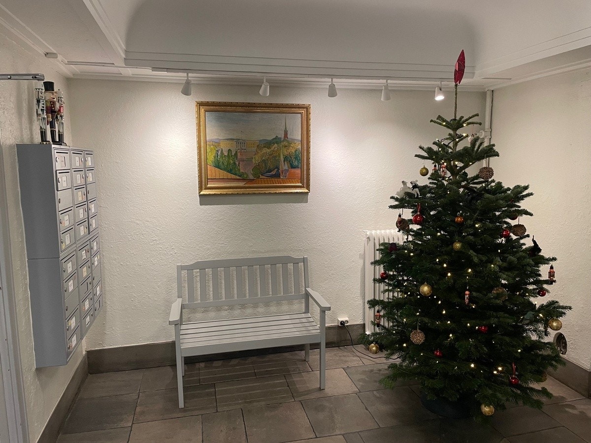 Hyggelig inngangsparti Galleribilde