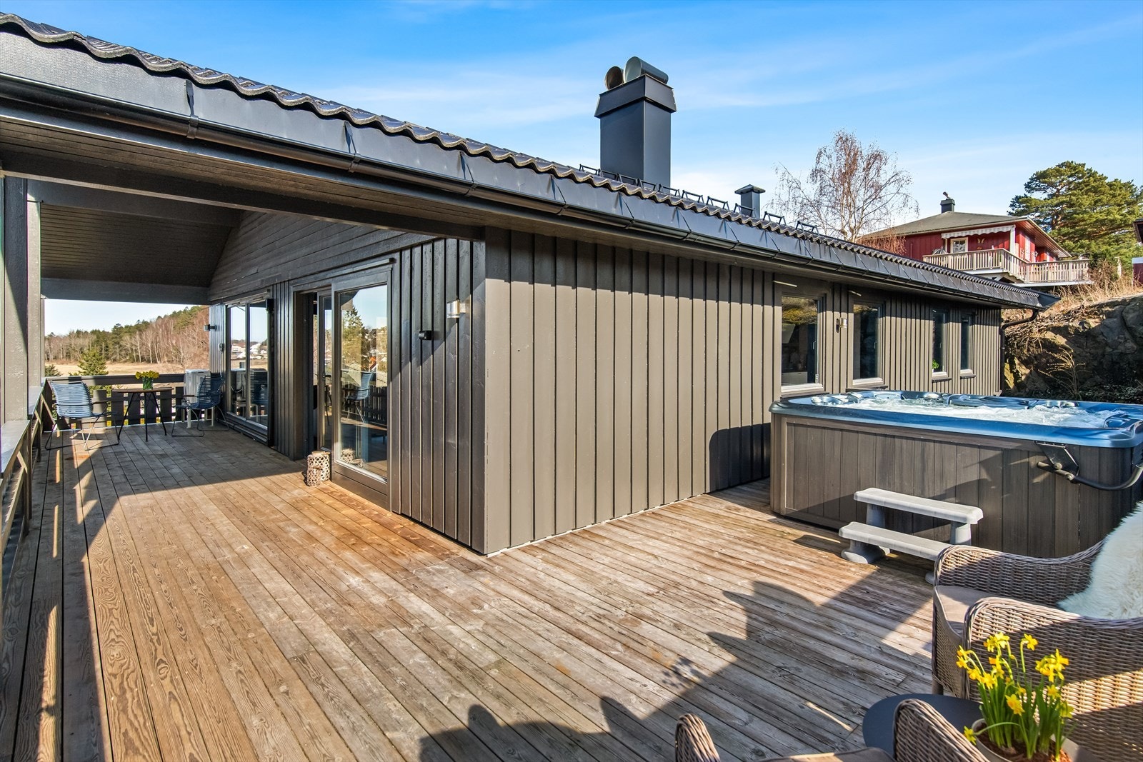 Her kan nyte rolige stunder i private og naturskjønne omgivelser. Galleribilde