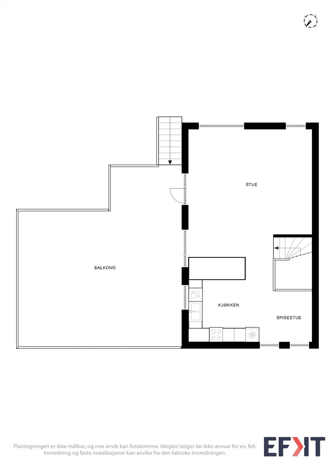 Plantegning 2. etasje Galleribilde