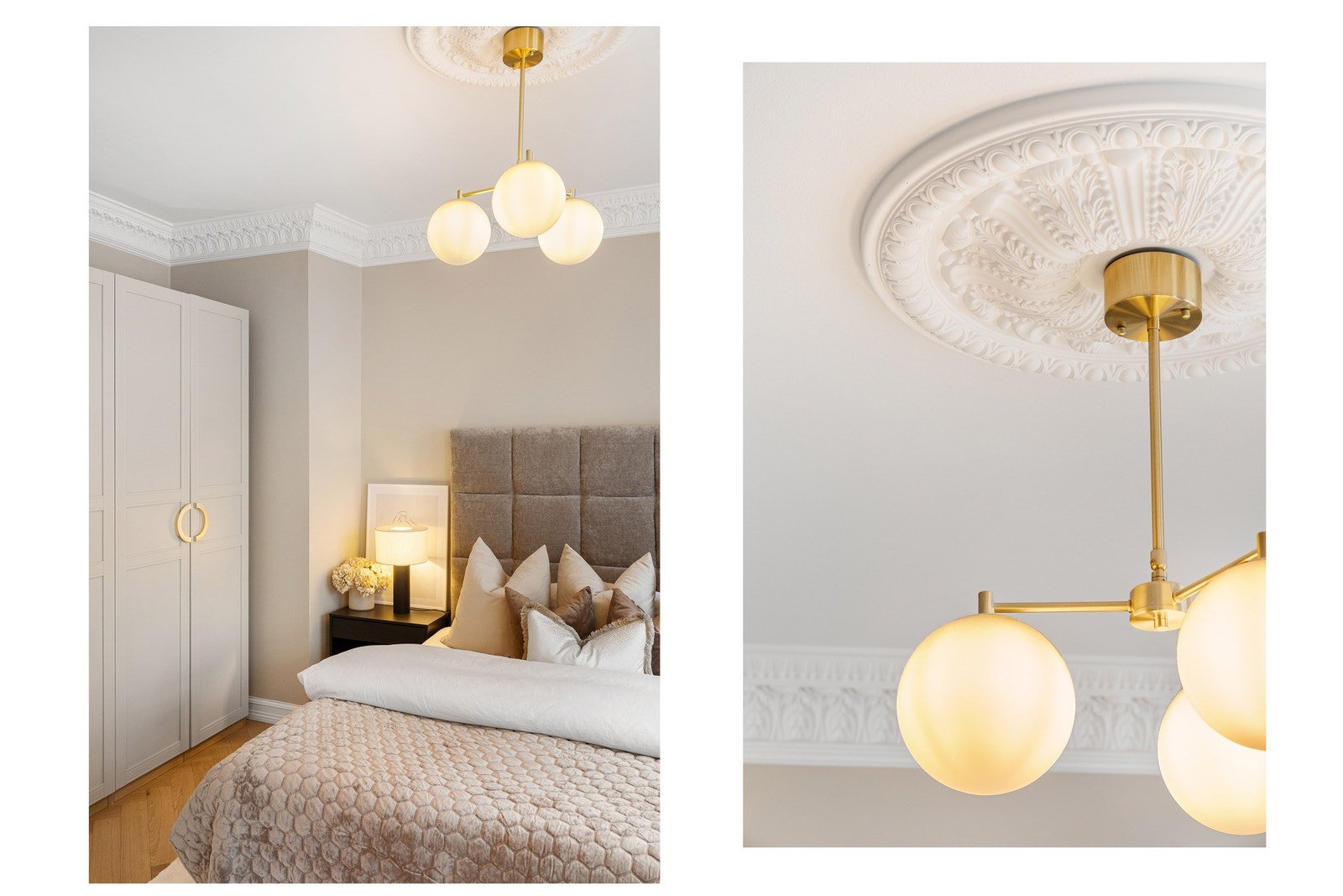 I veggen bak garderoben er det lagt opp rør til kjøkken, om man skulle ønske å flytte kjøkkenet hit. Galleribilde