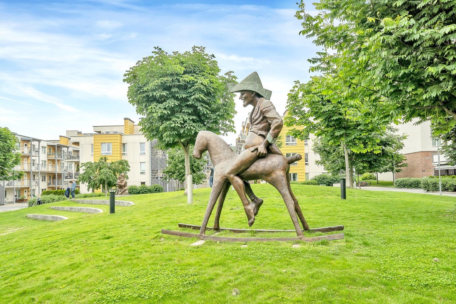 Kort vei til flere flotte grønne parker. Galleribilde