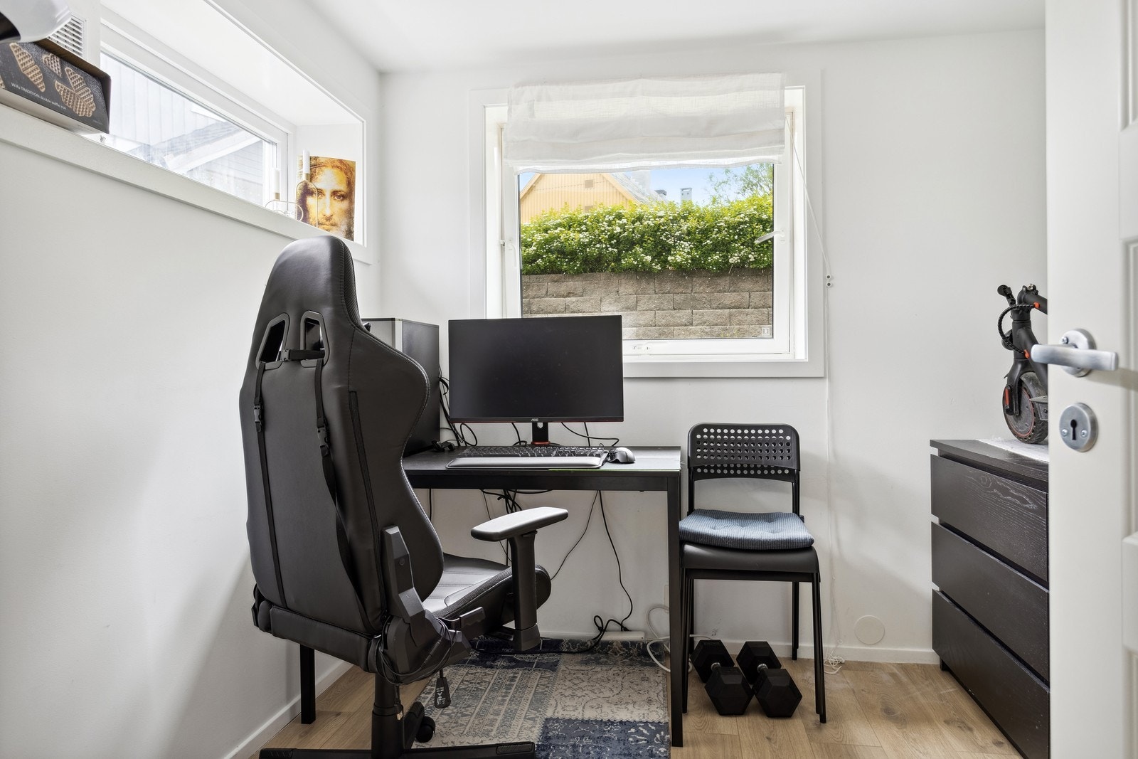 Leiligheten har tre soverom Galleribilde