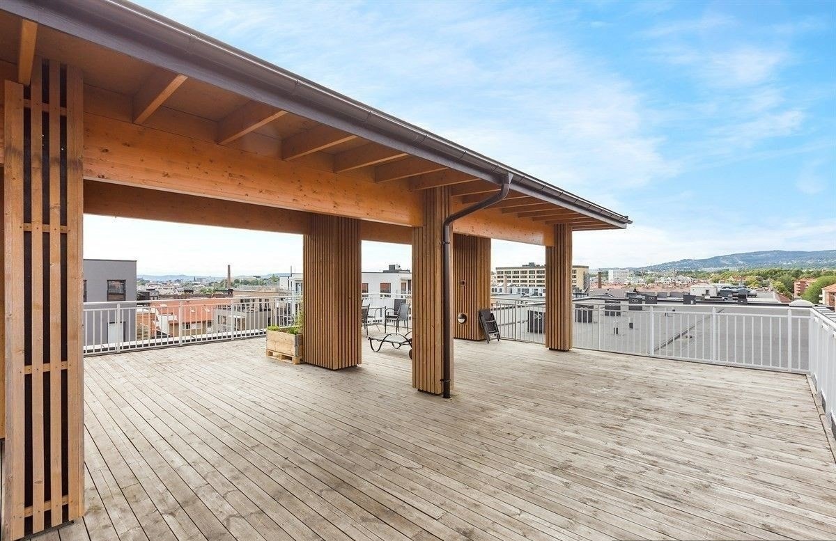 Tilgang til felles takterrasse med flott utsikt Galleribilde