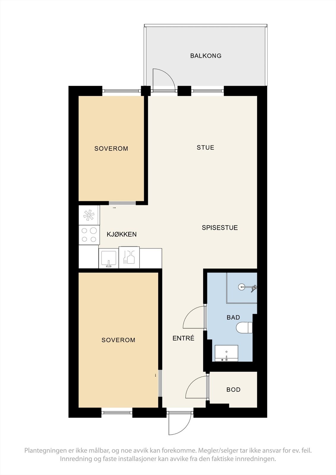 Plantegning. Galleribilde