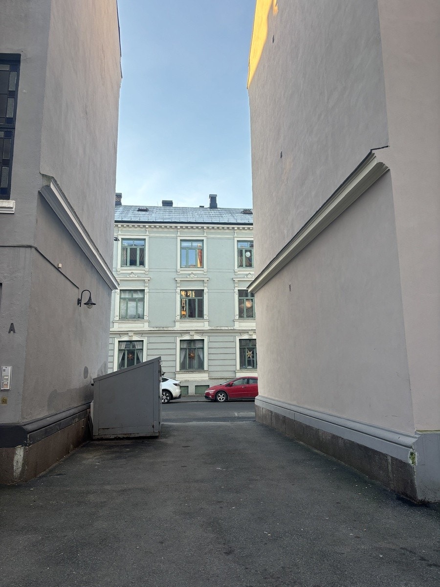 Bakgården Galleribilde