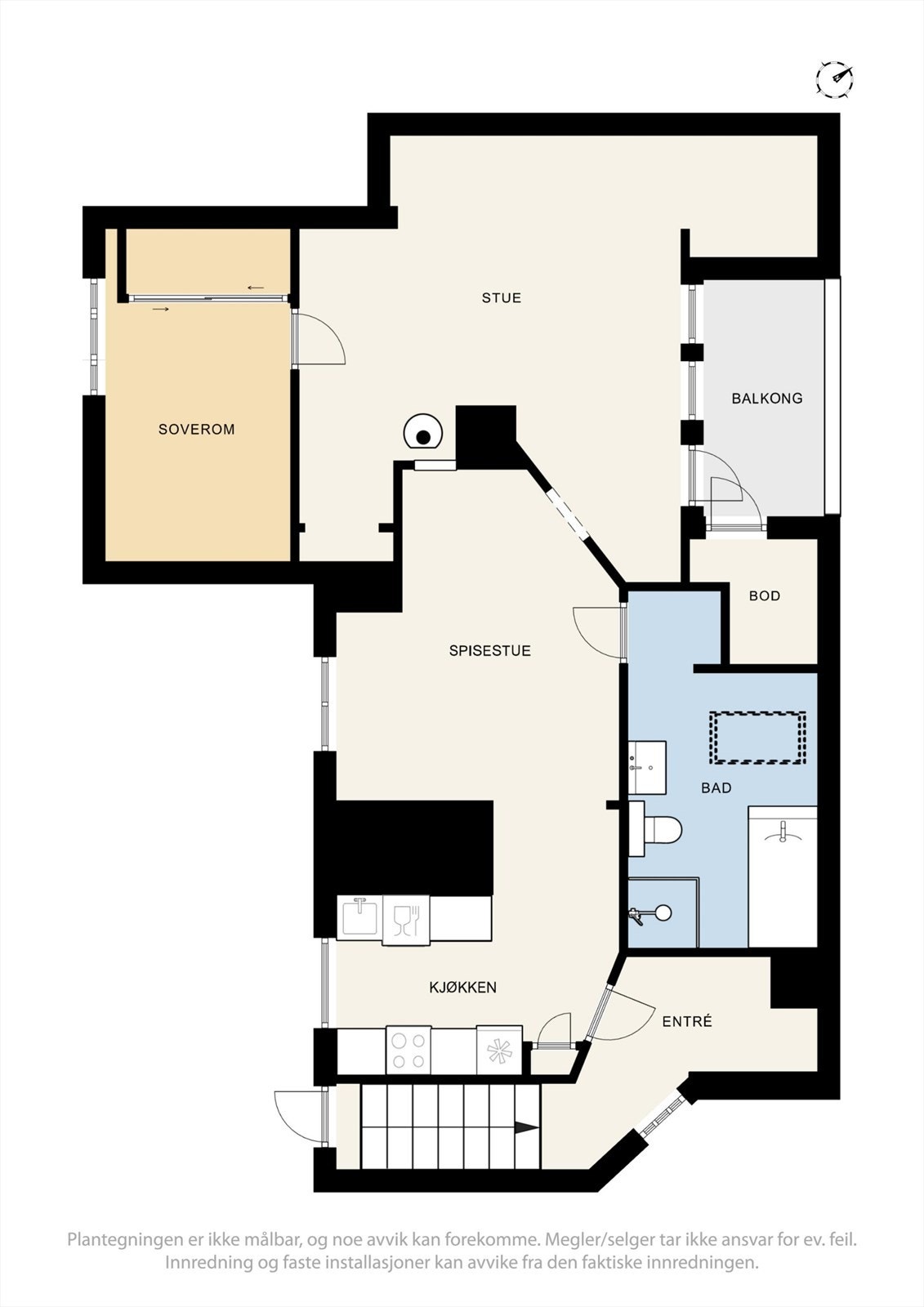 Plantegning Galleribilde