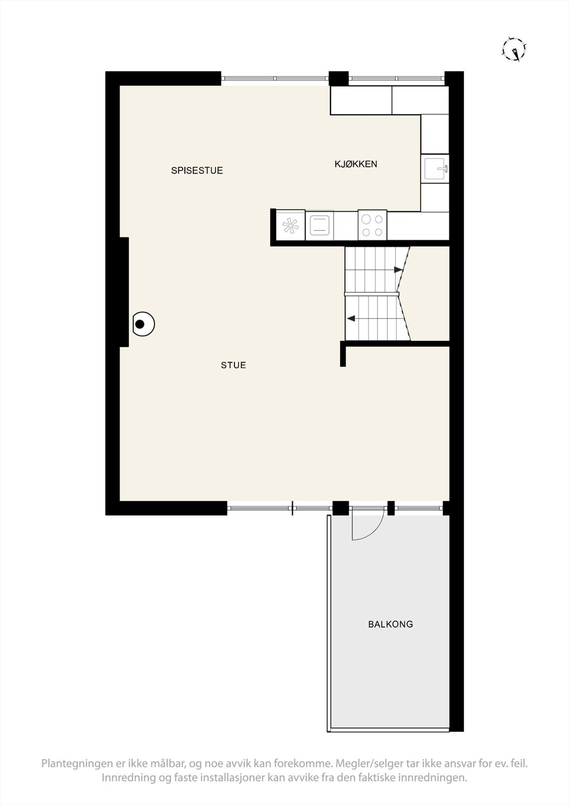 Plantegning av 2. etasje. Galleribilde