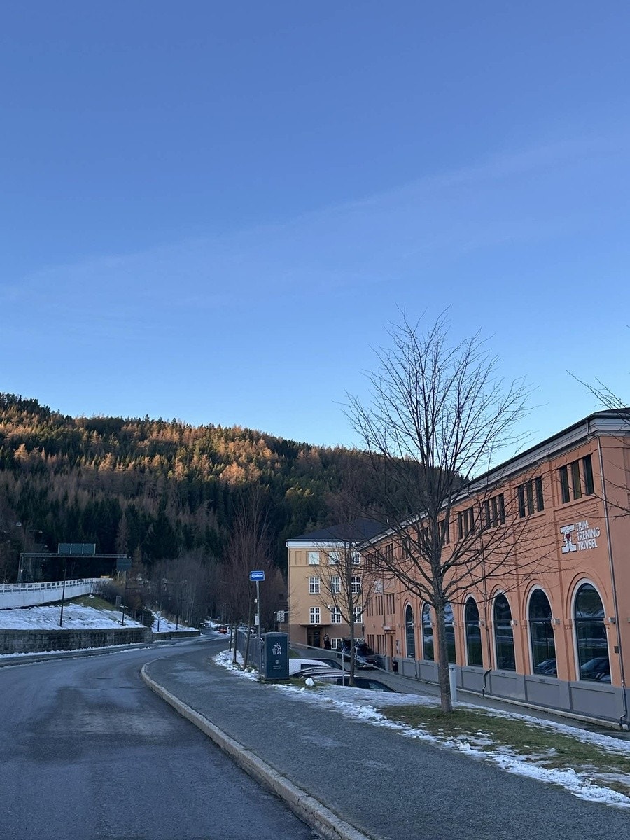 Kort avstand til busstopp, treningssenter og bymarka. Galleribilde