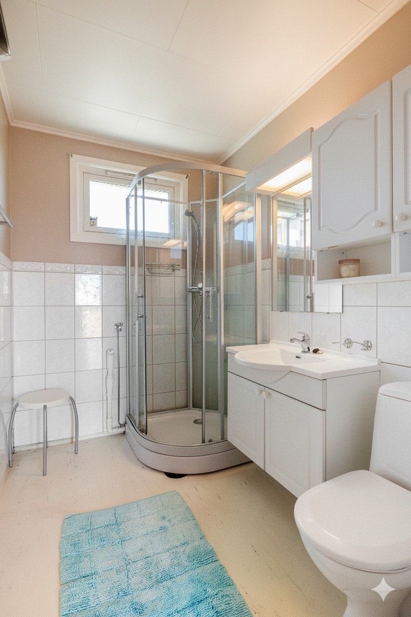 Badet oppe Galleribilde