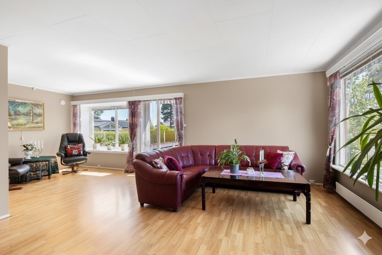 Stue med salong Galleribilde