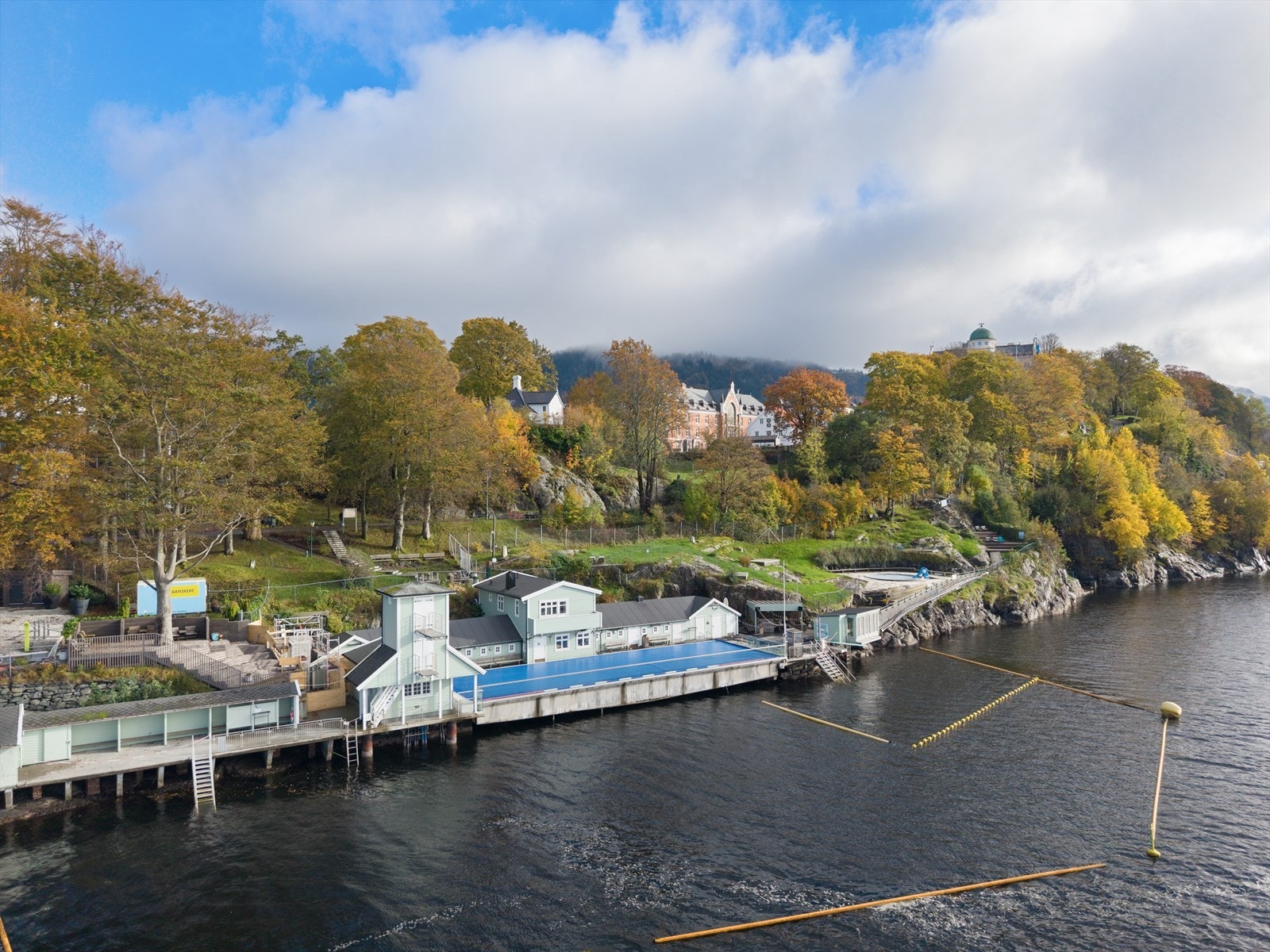 Nordnesparken og Nordnes sjøbad ligger like ved. Galleribilde