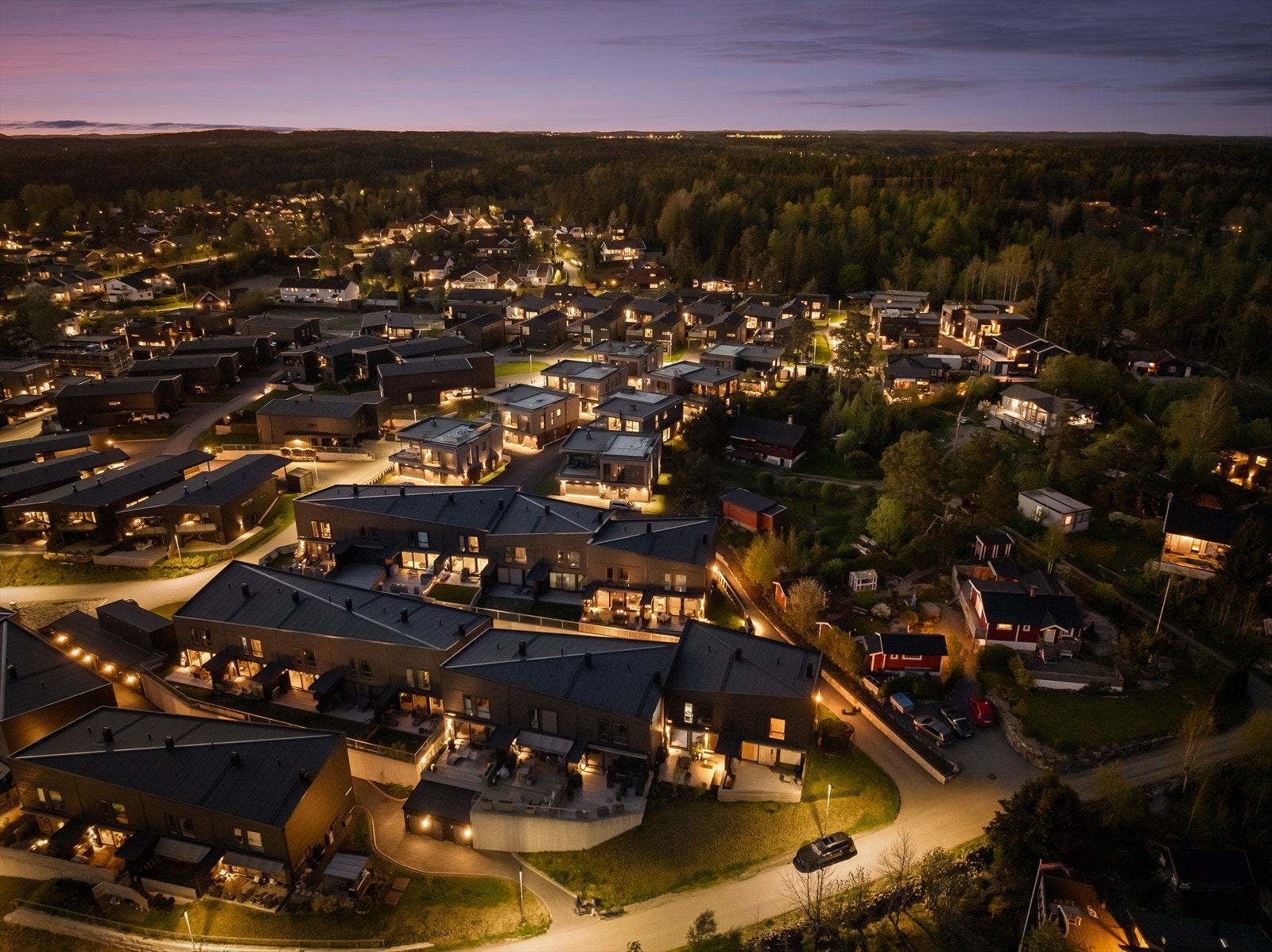 Dronefoto Galleribilde