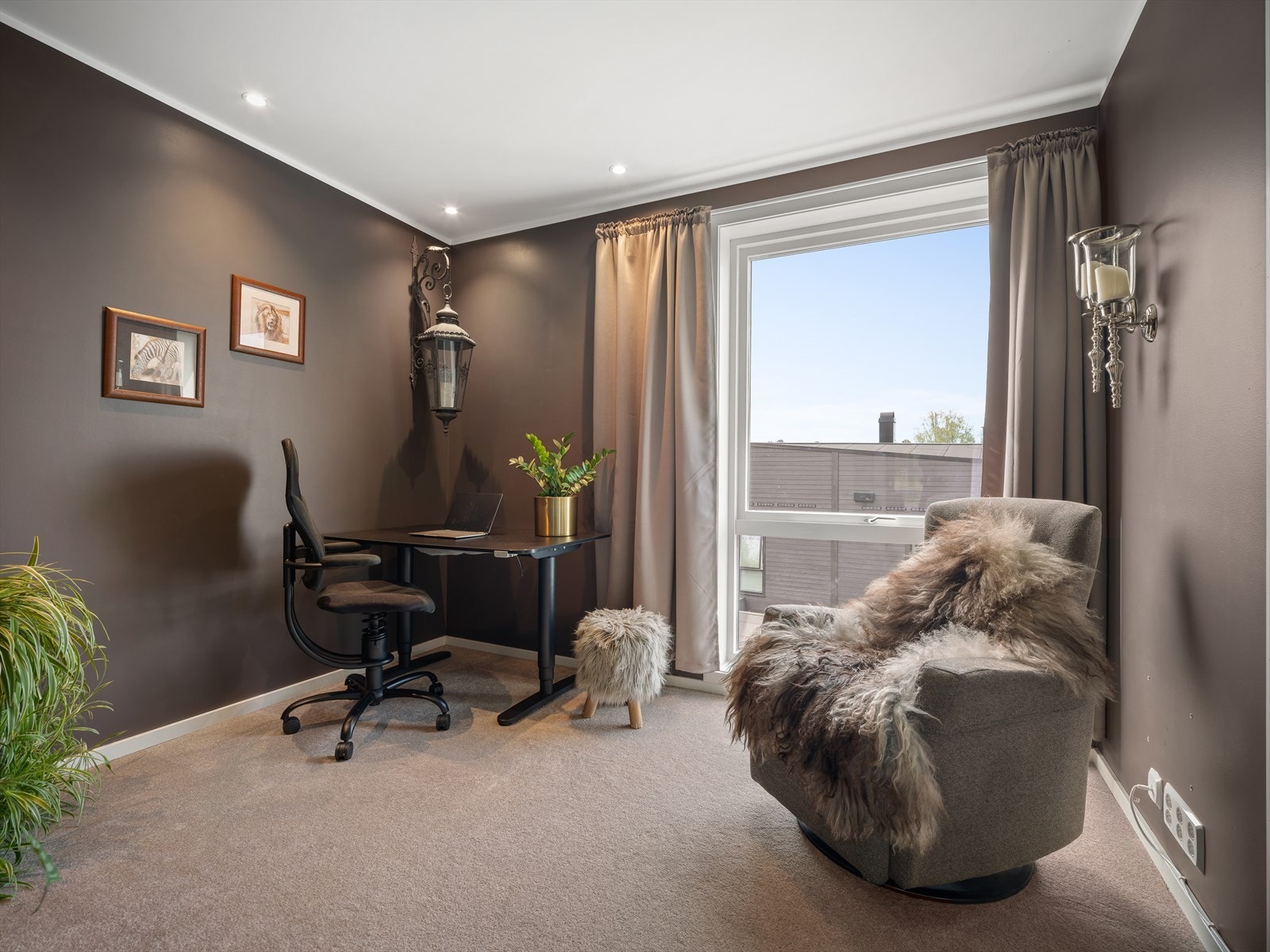 Stue med muligheter. Galleribilde