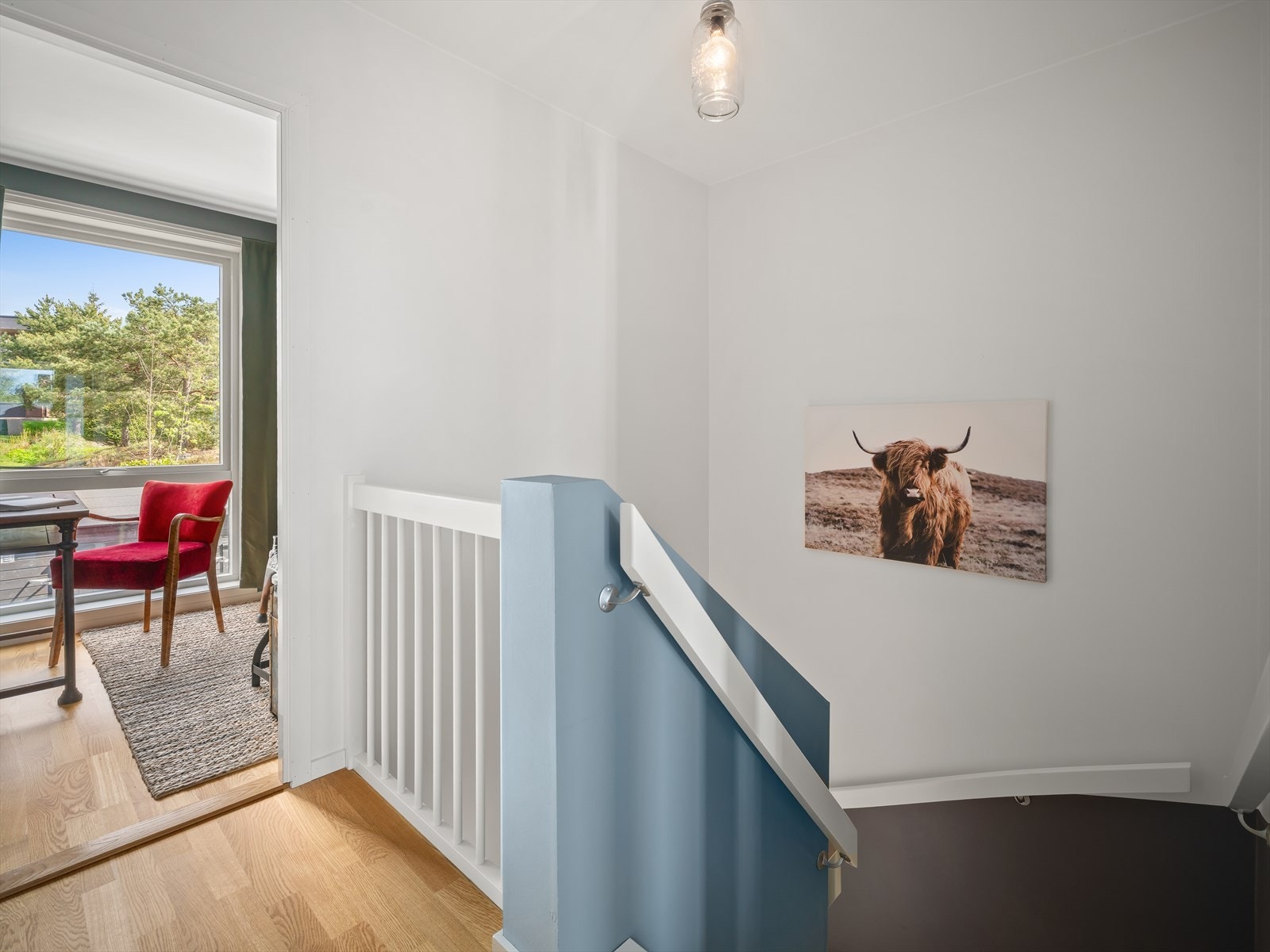 I 2.etasje er det 3 gode soverom. Galleribilde