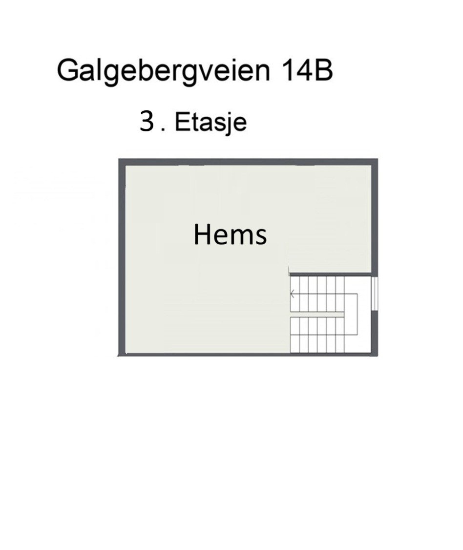 Plan 3 - ikke søkt innredet Galleribilde
